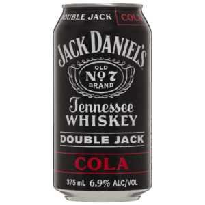 JACK DANIELS DOUBLE JACK COLA 6.9% CAN 375ML