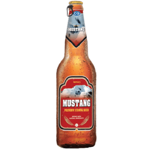 MUSTANG PREMIUM STRONG BEER 8% BTLS