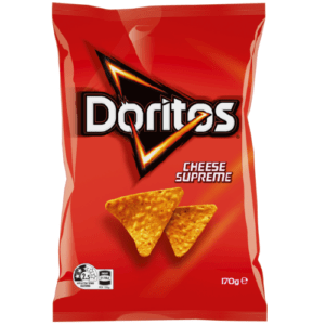 DORITOS C/CHIP CHSE SPRM 170GM