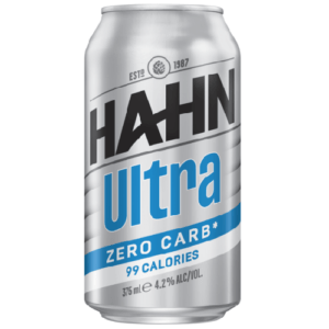 HAHN ULTRA ZERO CARB CAN 375ML