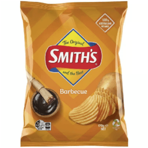 SMITHS CRINKLE BARBECUE 170GM