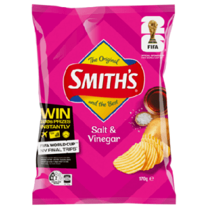 SMITHS CRINKLE SALT & VINEGAR 170GM