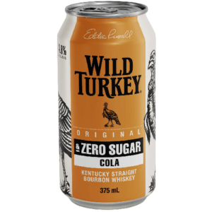 WILD TURKEY ZERO COLA CAN 375ML