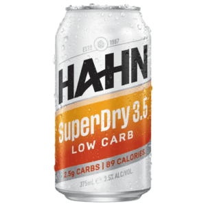 HAHN SUPER DRY 3.5% CAN 375ML