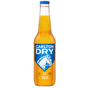 CARLTON DRY 3.5% BEER BTL 33OML