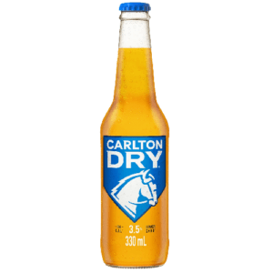 CARLTON DRY 3.5% BEER BTL 33OML