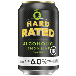 HARD RATED LEMON LIME 6% CAN 330ML