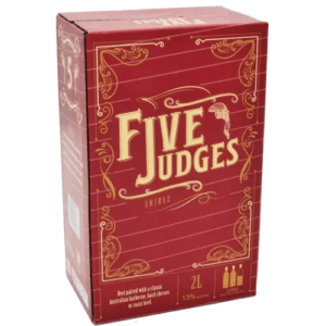 FIVE JUDGES SHIRAZ CASK 2L