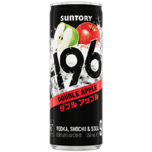 SUNTORY -196 DOUBLE APPLE 9% CAN 250ML
