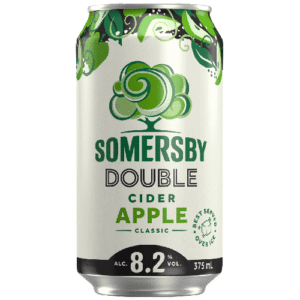 SOMERSBY CIDER DOUBLE APPLE 8% CAN 375ML