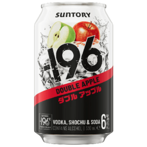 SUNTORY -196 DOUBLE APPLE 6% CAN 330ML
