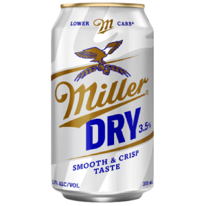MILLER DRY 3.5% CAN 355ML
