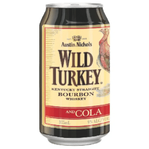 WILD TURKEY HERITAGE 9% CAN 375ML